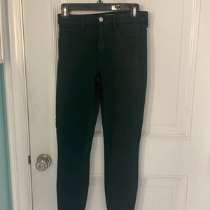 L’Agence green coated jean